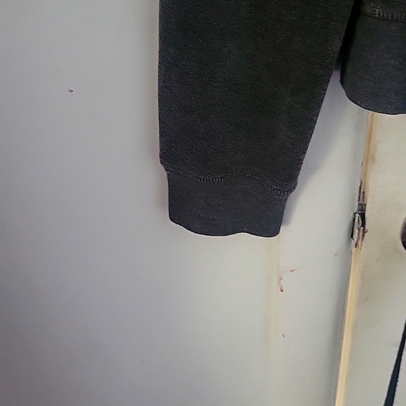 Womens silver dagger zip up hoodie - Picture 7 of 10